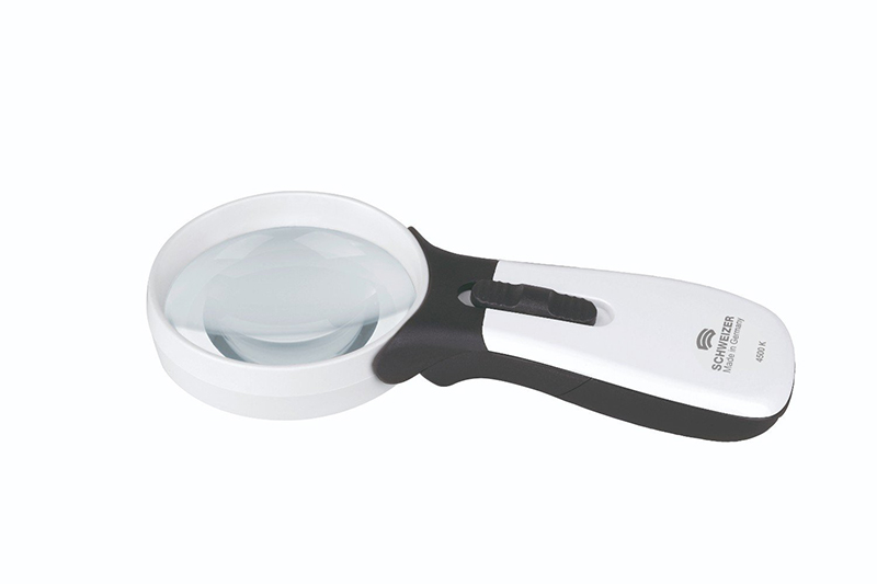 ERGO-Lux MP Illuminated Handheld Magnifier 12D, 70mm