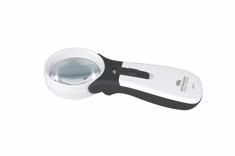 ERGO-Lux MP Illuminated Handheld Magnifier 20D, 55mm