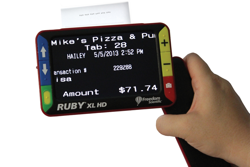 RUBY® XL HD Handheld Video Magnifier