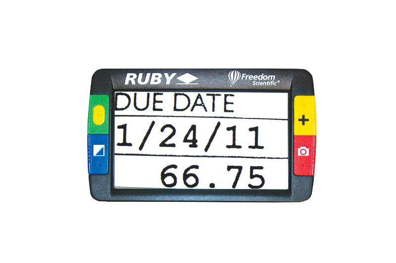 RUBY® Handheld Video Magnifier