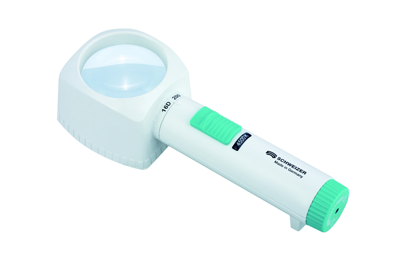 OKOLUX Plus Illuminated Stand Magnifier 16D, 60mm
