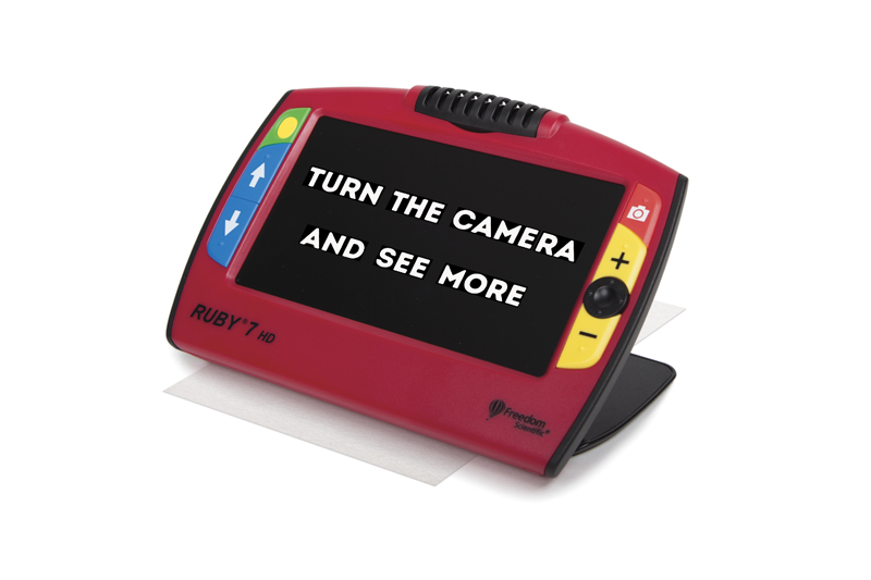 RUBY 7 HD Handheld Video Magnifier