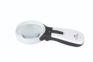 ERGO-Lux MP Illuminated Handheld Magnifier 4X (12D), 70mm