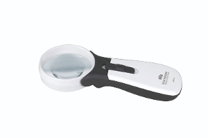 ERGO-Lux MP Illuminated Handheld Magnifier 5X (16D), 60mm