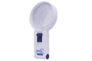 Optelec PowerMag+ Illuminated Pocket Magnifier 3X (8D), 85mm