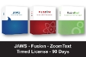 Image of JAWS / Fusion / ZoomText Timed License (90-Days)